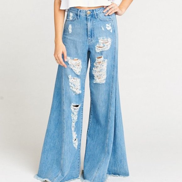 Show Me Your MuMu Denim - SMYM San Fran Super Flare Jeans ~ Breakwater